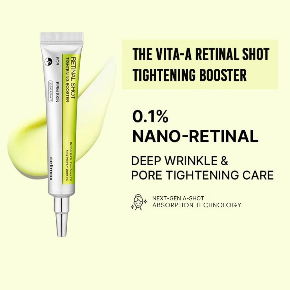 Celimax Vita A Retinal Cream 15mL — Buy 1 Get 1 FREE | Anti-Ageing + Skin Tightening
