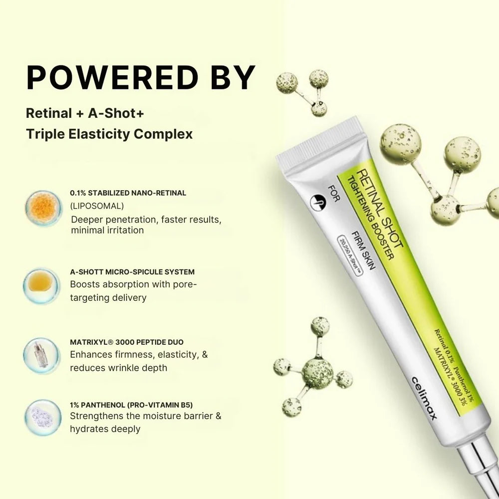 Celimax Vita A Retinal Cream 15mL — Buy 1 Get 1 FREE | Anti-Ageing + Skin Tightening