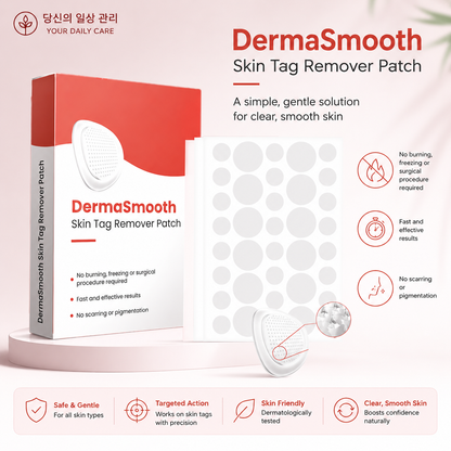 DermaSmooth Skin Tag Remover Patch 144 Patchs