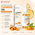 Pure Turmeric Essential Oil for Face Serum– Hydrating |Whitening Skin | Natural Glow | Dark Spot Removal| BUY 1 GET 1 FREE (BOGO)