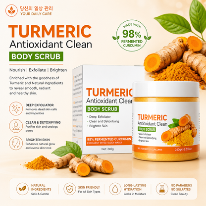Turmeric Antioxidant Clean Body Scrub