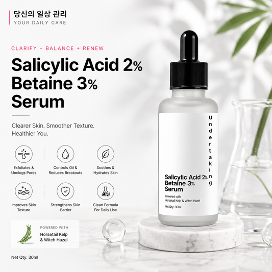 Salicylic Acid 2% Betaine 3% Serum | 30ml | BUY 1 GET 1 FREE (BOGO)