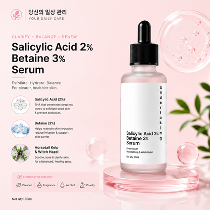 Salicylic Acid 2% Betaine 3% Serum | 30ml | BUY 1 GET 1 FREE (BOGO)
