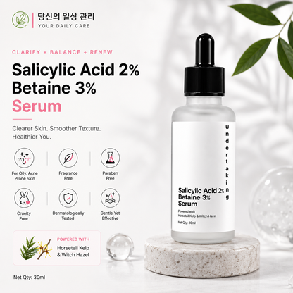 Salicylic Acid 2% Betaine 3% Serum | 30ml | BUY 1 GET 1 FREE (BOGO)