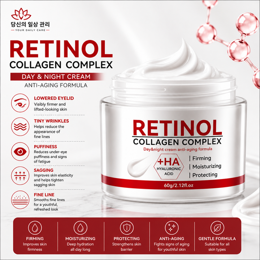Retinol Collagen Complex Day & Night Cream| BUY 1 GET 1 FREE (BOGO)