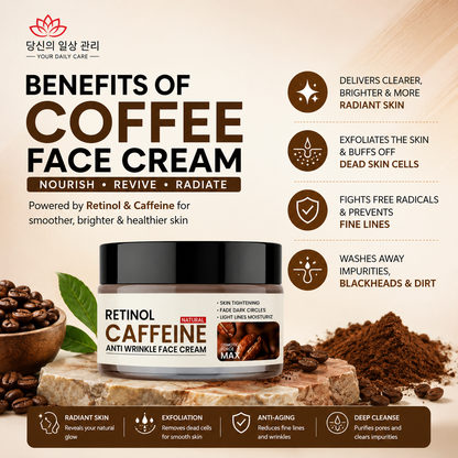 Retinol Caffeine Anti-Wrinkle Face Cream