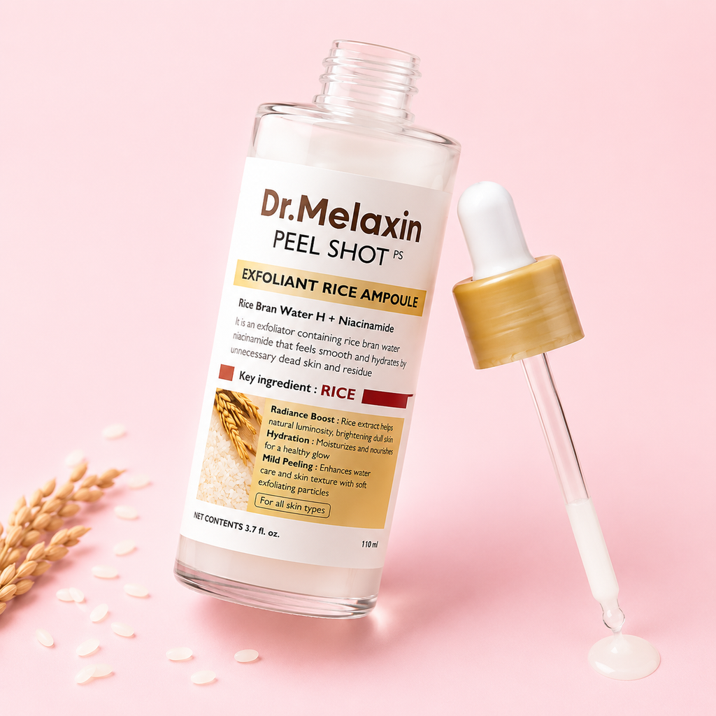 Dr. Melaxin Peel Shot Exfoliant Rice Ampoule Serum | BUY 1 GET 1 FREE (BOGO)