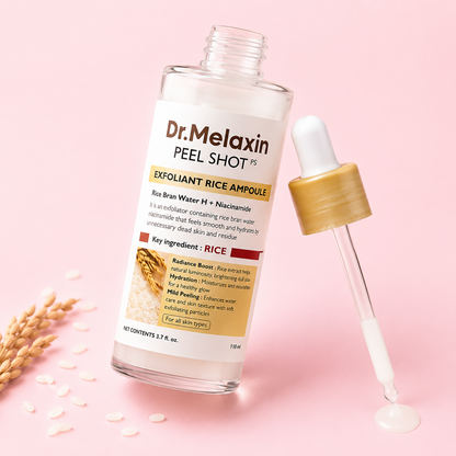 Dr. Melaxin Peel Shot Exfoliant Rice Ampoule Serum | BUY 1 GET 1 FREE (BOGO)